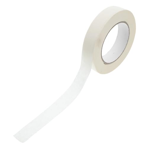 Angoily 1 Rolle Abdeckband Abdeckpapier Zum Malen Dünnes Klebeband Auto Klebeband Autolackband Beige Strukturiertes Papier von Angoily