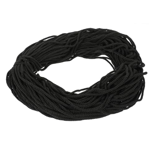 Angoily 1 Rolle Geflochtenes Ehrenseil Graduiertenkabel Ehrenschnüre für Studenten Abschlussdekoration Ehrenseil geflochtene Ehrenkordel Abschlussband Polyester Black Angoily 1 Rolle Geflochtenes Ehrenseil Graduiertenkabel Ehrenschnüre für Studenten Abschlussdekoration Ehrenseil geflochtene Ehrenkordel Abschlussband Polyester Black von Angoily
