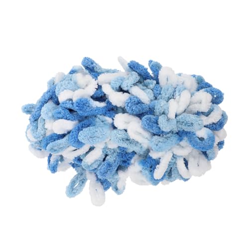 Angoily 1 Rolle Handgestrickte Garn Garne häkeln handgestrickte Wolle DIY wollgarn grobes Baumwollgarn Häkelgarn Strickmaterial Polyestergarn Webgarn Strickfaden 100% Polyesterfaser Blau Angoily 1 Rolle Handgestrickte Garn Garne häkeln handgestrickte Wolle DIY wollgarn grobes Baumwollgarn Häkelgarn Strickmaterial Polyestergarn Webgarn Strickfaden 100% Polyesterfaser Blau von Angoily