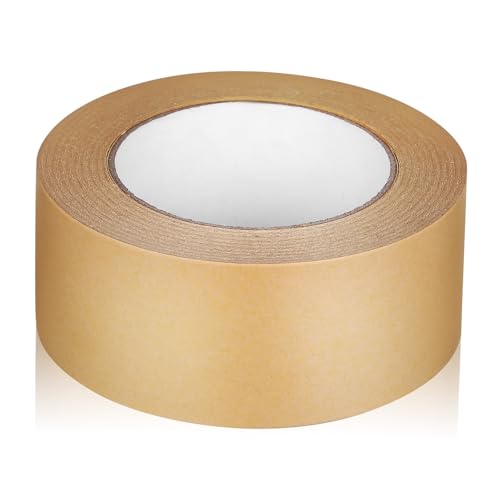 Angoily 1 Rolle Klebeband Aus Kraftpapier Kraftband Versandklebeband Packpapier Für Den Versand Packband Aus Papier Braunes Packband Verstärktes Packband Versandband, Robust von Angoily