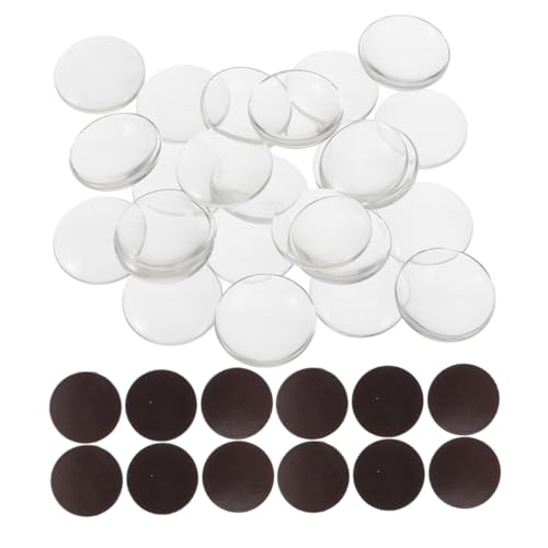 Angoily 1 Satz Glasmagnetaufkleber transparente Glascabochons Selbstklebende Magnetpunkte kleine Magnete zum Basteln Kühlmagnete Klebemagnete für Bastelzwecke Gummi Angoily 1 Satz Glasmagnetaufkleber transparente Glascabochons Selbstklebende Magnetpunkte kleine Magnete zum Basteln Kühlmagnete Klebemagnete für Bastelzwecke Gummi von Angoily