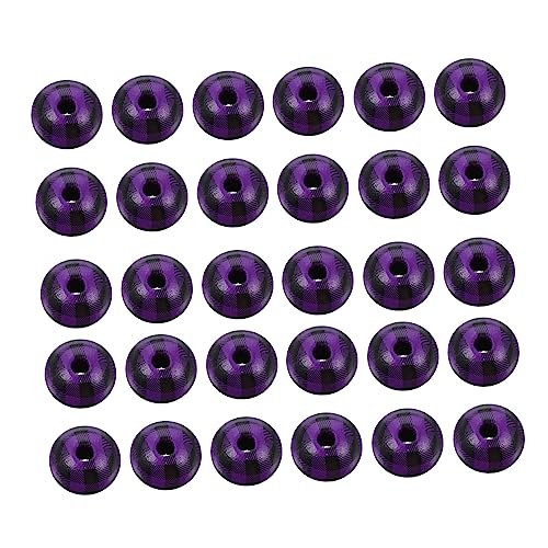 Angoily 1 Satz Holzperlen Im Karomuster Lose Spacer Perlen Für Diy Schmuck Armbänder Und Bunte Holzperlen Für Kreative Bastelprojekte 50 Stück Angoily 1 Satz Holzperlen Im Karomuster Lose Spacer Perlen Für Diy Schmuck Armbänder Und Bunte Holzperlen Für Kreative Bastelprojekte 50 Stück von Angoily