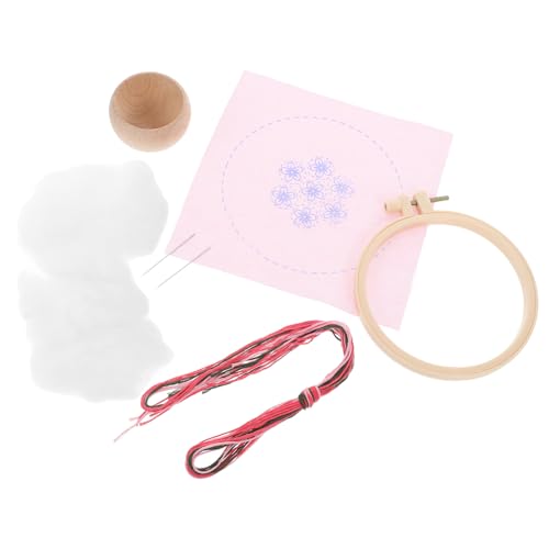 Angoily 1 Satz Stickmaterialpaket Rundes Nadelkissen Nähnadelhalter Nähnadelkissen Nadelhalter nähen Nadelkissen zum Nähen niedlich Kissen für Nadeln Stickerei-Nadelkissen Buche rot Angoily 1 Satz Stickmaterialpaket Rundes Nadelkissen Nähnadelhalter Nähnadelkissen Nadelhalter nähen Nadelkissen zum Nähen niedlich Kissen für Nadeln Stickerei-Nadelkissen Buche rot von Angoily