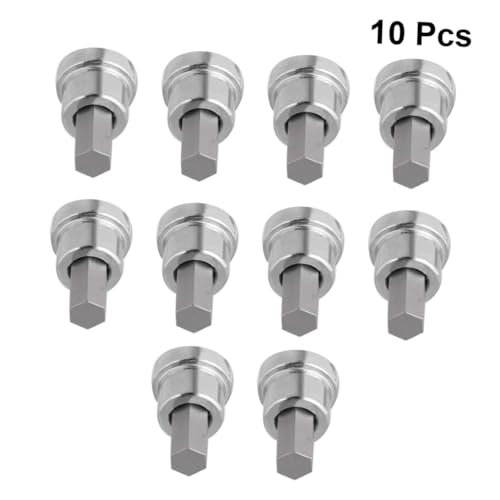 Angoily 1 Satz Trockenbauteile Drywall Tools Trockenbau Schrauber Bit Bohrer Drillbit Schraubenzieher Bit Rotationswerkzeugzubehör Schraubendreher Bohrer Für Trockenbau Silver 10 Stück von Angoily