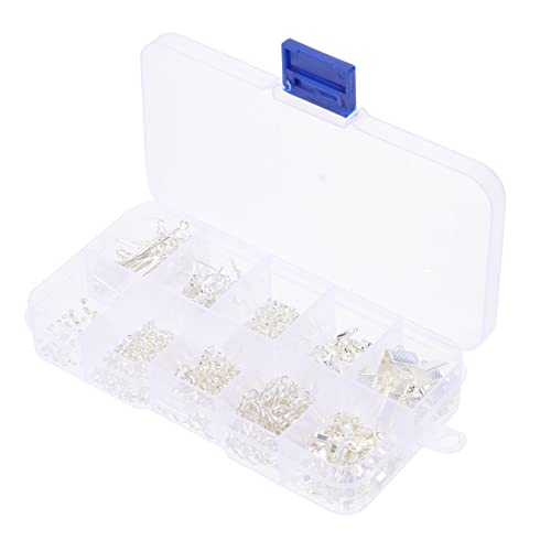 Angoily 1 Schachtel DIY Ohrhaken Teiliges Silber für Ohrringe Bastelzubehör für Schmuckherstellung Leicht und Sicher für Kreative DIY Projekte und Gemeinsames Basteln Angoily 1 Schachtel DIY Ohrhaken Teiliges Silber für Ohrringe Bastelzubehör für Schmuckherstellung Leicht und Sicher für Kreative DIY Projekte und Gemeinsames Basteln von Angoily