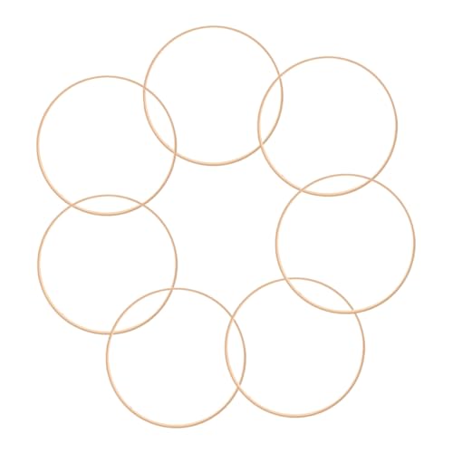 Angoily 10 Stück Mit Bambus Bestickter Innenkreis Kranz Hände Runden Makramee-reifen Makramee- Traumfängerringe -basisreifen Ringe Zum Basteln Beige Angoily 10 Stück Mit Bambus Bestickter Innenkreis Kranz Hände Runden Makramee-reifen Makramee- Traumfängerringe -basisreifen Ringe Zum Basteln Beige von Angoily