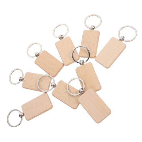Angoily 10 Stück Schlüsselanhänger aus Holz rechteckiger Schlüsselanhänger Holzschlüsselkette unfertige Schlüsselanhänger Schlüsselketten Schlüsselanhänger für Mädchen Gravurrohlinge Eisen Angoily 10 Stück Schlüsselanhänger aus Holz rechteckiger Schlüsselanhänger Holzschlüsselkette unfertige Schlüsselanhänger Schlüsselketten Schlüsselanhänger für Mädchen Gravurrohlinge Eisen von Angoily