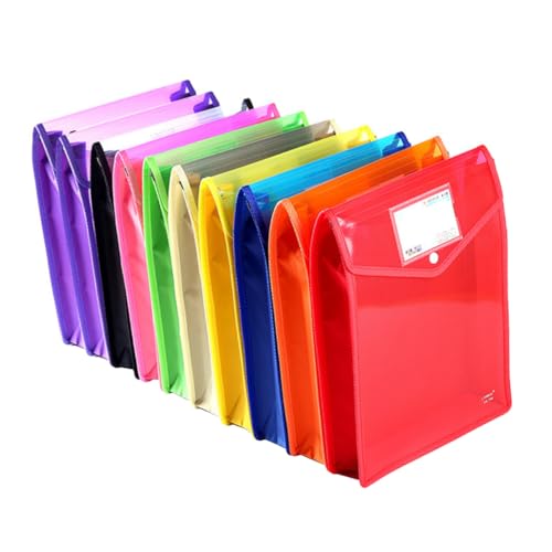 Angoily 10 Stück Teiliges Dokumententaschen aus Robustem PP Wiederverwendbarer Datei Organizer mit Fächermappe für Schule Büro Reise Praktische Sammelmappe für Ordentliche Angoily 10 Stück Teiliges Dokumententaschen aus Robustem PP Wiederverwendbarer Datei Organizer mit Fächermappe für Schule Büro Reise Praktische Sammelmappe für Ordentliche von Angoily