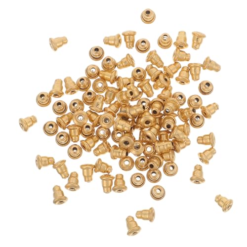 Angoily 100 Pcs Ohr Push Ohrring Stecker Ohrringrücken Für Gestreckte Löcher Ohrringe Backings Ohrring Rücken Für Schlafende Ohrringrücken Für Schwere Ohrringleuchten Edelstahl Golden Angoily 100 Pcs Ohr Push Ohrring Stecker Ohrringrücken Für Gestreckte Löcher Ohrringe Backings Ohrring Rücken Für Schlafende Ohrringrücken Für Schwere Ohrringleuchten Edelstahl Golden von Angoily