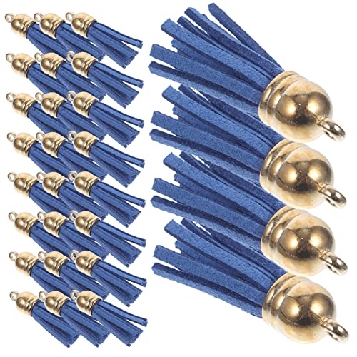 Angoily 100 Stück Quastenschmuck Herstellung Schlüssel Lederquasten Für Bastelarbeiten Quasten Zum Selber Basteln Geldbörsenanhänger Für Handtaschen Blue Legierung Angoily 100 Stück Quastenschmuck Herstellung Schlüssel Lederquasten Für Bastelarbeiten Quasten Zum Selber Basteln Geldbörsenanhänger Für Handtaschen Blue Legierung von Angoily