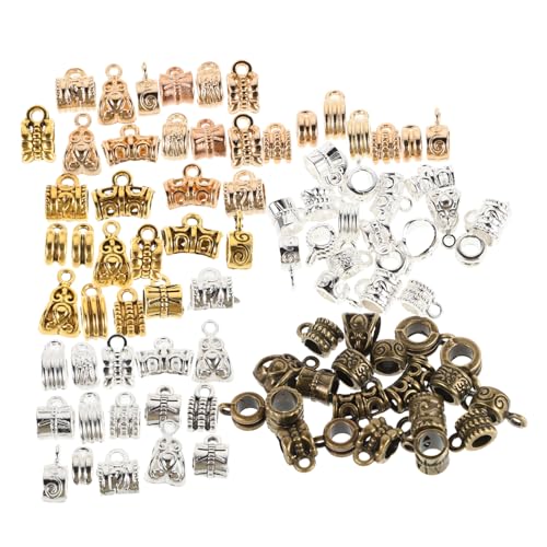 Angoily 100 Stück Zubehör für Armbänder aus Legierung Bügelperlen-Verbindungsbügel Charme-Aufhänger verbindet Bügelperlen Rohrperlen aus Legierung Ohrhaken Zinklegierung Angoily 100 Stück Zubehör für Armbänder aus Legierung Bügelperlen-Verbindungsbügel Charme-Aufhänger verbindet Bügelperlen Rohrperlen aus Legierung Ohrhaken Zinklegierung von Angoily