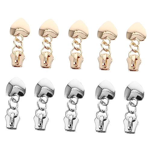 Angoily 10Stücke Reißverschluss Puller Metalltasche DIY Bekleidungszubehör Für Aufbewahrung Langlebig Und Praktisch Für Projekte Angoily 10Stücke Reißverschluss Puller Metalltasche DIY Bekleidungszubehör Für Aufbewahrung Langlebig Und Praktisch Für Projekte von Angoily
