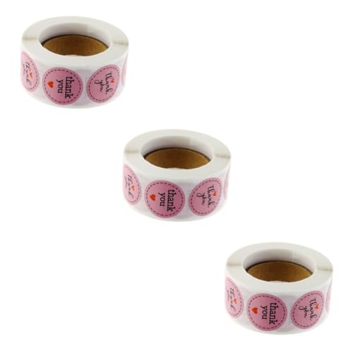 Angoily 1500 Stck Danke Aufkleber Selbstklebend DIY Briefumschlag Sticker Dekoration Kuchen Paket Etiketten für Partys und Bastelprojekte Angoily 1500 Stck Danke Aufkleber Selbstklebend DIY Briefumschlag Sticker Dekoration Kuchen Paket Etiketten für Partys und Bastelprojekte von Angoily
