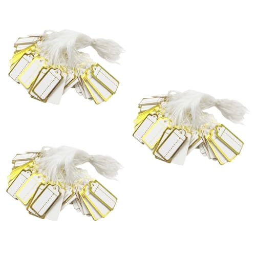 Angoily 1500 Stück Schmuck Preisschilder aus Papier Aufhängen Blanko Anhänger für Halskette Armband Ring und Praktische Etiketten für Schmuckladen und Bastelprojekte Angoily 1500 Stück Schmuck Preisschilder aus Papier Aufhängen Blanko Anhänger für Halskette Armband Ring und Praktische Etiketten für Schmuckladen und Bastelprojekte von Angoily