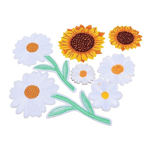 Angoily 16Stücke Teiliges Bestickte Patches DIY Aufbügelflicken für Kleidung Taschen und Hüte Sonnenblumen und Kleine Vielseitig Einsetzbar für Reparaturen Angoily 16Stücke Teiliges Bestickte Patches DIY Aufbügelflicken für Kleidung Taschen und Hüte Sonnenblumen und Kleine Vielseitig Einsetzbar für Reparaturen von Angoily