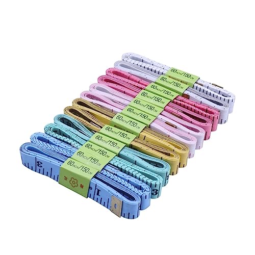 Angoily 18 Stück Weiche Messen Weicher Lineal Flexible Messband Zufällige Farbe Angoily 18 Stück Weiche Messen Weicher Lineal Flexible Messband Zufällige Farbe von Angoily