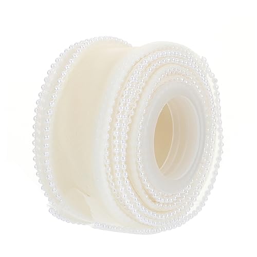 Angoily 1Rolle Perlen Band Eiergeel Yards Dekoratives DIY Band für und Blumensträuße für Hochzeiten und Feste Vielseitige Bastelmaterialien Angoily 1Rolle Perlen Band Eiergeel Yards Dekoratives DIY Band für und Blumensträuße für Hochzeiten und Feste Vielseitige Bastelmaterialien von Angoily