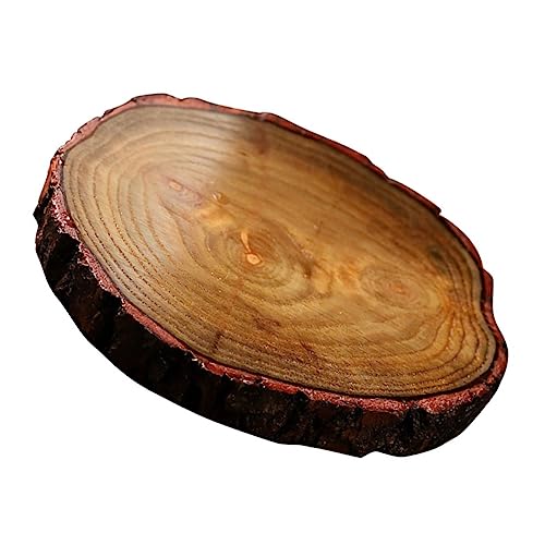 Angoily 1Stück Natürlicher Holzuntersetzer Runde Holzscheibe für Tassen Dekoratives Tischset rutschfeste Hitzebeständige Platzmatte für Zuhause Couchtisch Angoily 1Stück Natürlicher Holzuntersetzer Runde Holzscheibe für Tassen Dekoratives Tischset rutschfeste Hitzebeständige Platzmatte für Zuhause Couchtisch von Angoily