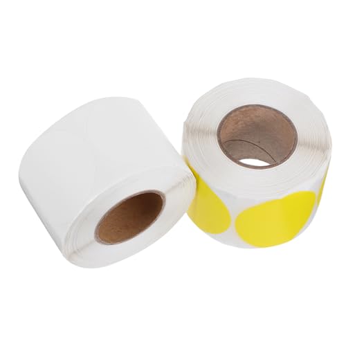 Angoily 2 Rollen Etiketten Rund Selbstklebend Bunte Farbcodierung Für Drucker Etikettierung Büro Lagerverwaltung Geschenkorganisation Angoily 2 Rollen Etiketten Rund Selbstklebend Bunte Farbcodierung Für Drucker Etikettierung Büro Lagerverwaltung Geschenkorganisation von Angoily