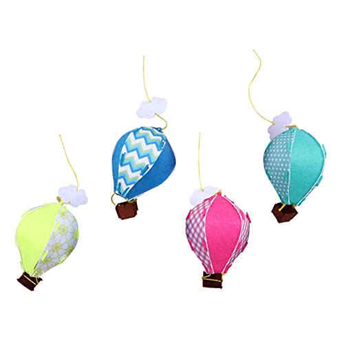 Angoily 2 Sätze Dreidimensionaler Heißluftballon Pool Heißluftballon Aufblasbare Luftballon Dekoration Pastell Ballonbogen Luftballons Tischballon Bogen Set 4 Stück * 2 von Angoily