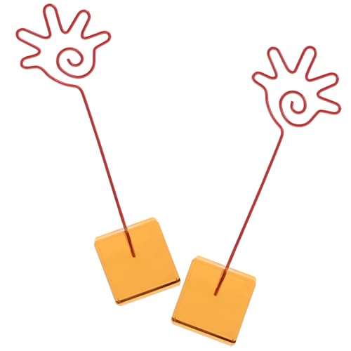 Angoily 2 Stück Fotoordner Dekorationen Tischnummernhalter Fotohalter Für Tische Happy Pins Tabletts Für Tischnummern Hochzeitsgeschenke Bildhalter Clip Ständer Legierung Angoily 2 Stück Fotoordner Dekorationen Tischnummernhalter Fotohalter Für Tische Happy Pins Tabletts Für Tischnummern Hochzeitsgeschenke Bildhalter Clip Ständer Legierung von Angoily