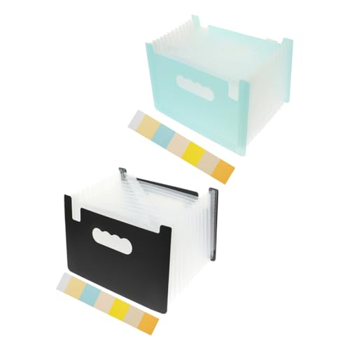 Angoily 2 Stück von Aktentaschen büromappe aufbewahrungsmappe schnell hefter ordnee cartape Taschenordner Datei-Organizer-Desktop kleiner Aktenordner Organisator für Papierakten Angoily 2 Stück von Aktentaschen büromappe aufbewahrungsmappe schnell hefter ordnee cartape Taschenordner Datei-Organizer-Desktop kleiner Aktenordner Organisator für Papierakten von Angoily