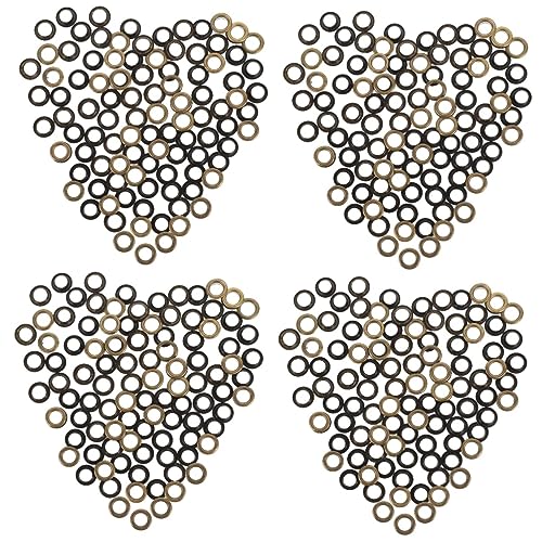 Angoily 200 Sätze Ösen und Grommets Kit für Stoffe und Vorhänge Hochwertige Kupferknöpfe für Robuste Materialien für Anfänger und Profis Angoily 200 Sätze Ösen und Grommets Kit für Stoffe und Vorhänge Hochwertige Kupferknöpfe für Robuste Materialien für Anfänger und Profis von Angoily
