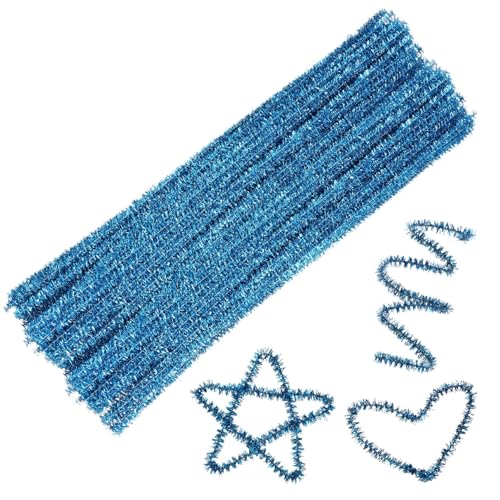 Angoily 200 Stück Glitzer Drehstäbe Lametta Glitzer Pfeifenreiniger Weihnachtsbasteln Weihnachtsbaumstiele Weihnachtsdekoration Jumbo Stäbe Dicke Farbe Blaue Girlande Weihnachts Angoily 200 Stück Glitzer Drehstäbe Lametta Glitzer Pfeifenreiniger Weihnachtsbasteln Weihnachtsbaumstiele Weihnachtsdekoration Jumbo Stäbe Dicke Farbe Blaue Girlande Weihnachts von Angoily