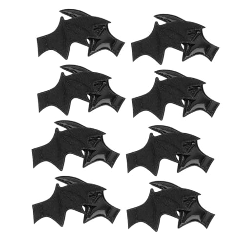 Angoily 20Stücke Fledermausflügel DIY Applikationen Schwarze Patches Für Halloween Dekorationen Und Projekte Für Kostümpartys Und Karneval Angoily 20Stücke Fledermausflügel DIY Applikationen Schwarze Patches Für Halloween Dekorationen Und Projekte Für Kostümpartys Und Karneval von Angoily