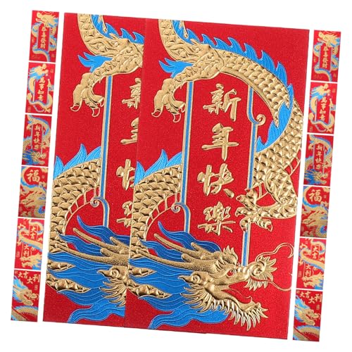 Angoily 24 Stück Teiliges Chinesische Rote Umschläge Feng Shui Geldbeutel für Neujahr Mattblaue Taschen mit Goldener Prägung Vielseitig für Frühlingsfest und Feierlichkeiten Angoily 24 Stück Teiliges Chinesische Rote Umschläge Feng Shui Geldbeutel für Neujahr Mattblaue Taschen mit Goldener Prägung Vielseitig für Frühlingsfest und Feierlichkeiten von Angoily