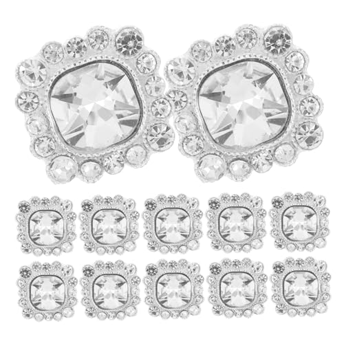 Angoily 24 Stück Teiliges Wasserstrahl Kristallknöpfe mit Stiel Glitzernde Strassverzierung Dekorative Nähknöpfe für Kleidung Handtaschen DIY Bastelprojekte Hochzeit und Brautkleider Angoily 24 Stück Teiliges Wasserstrahl Kristallknöpfe mit Stiel Glitzernde Strassverzierung Dekorative Nähknöpfe für Kleidung Handtaschen DIY Bastelprojekte Hochzeit und Brautkleider von Angoily