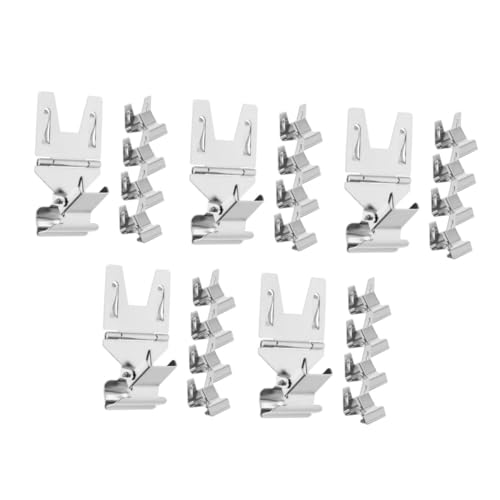 Angoily 25 Stck Metall Preisschild Halter Langlebig Rostfrei für Supermarkt Shop Etiketten Clips Vielseitig Einsetzbar für Verkaufsregale und Werbeaktionen Angoily 25 Stck Metall Preisschild Halter Langlebig Rostfrei für Supermarkt Shop Etiketten Clips Vielseitig Einsetzbar für Verkaufsregale und Werbeaktionen von Angoily