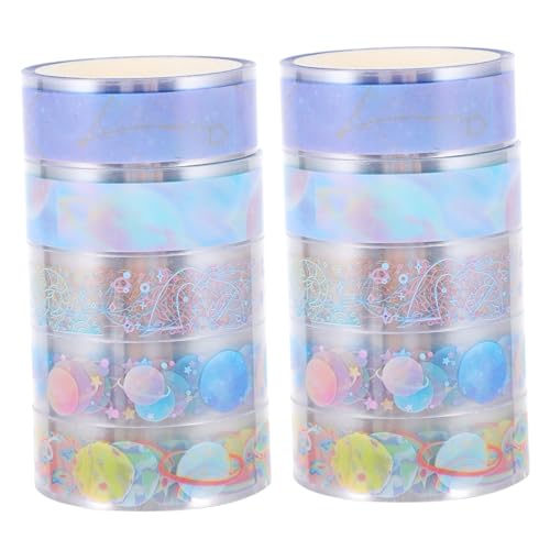 Angoily 3 Sätze Washi Tape Set Boxen Mit Dekoratives Klebeband Für Diy Scrapbooking Und Handbuchgestaltung Transparentes Pet Und Papier Traumhafte Muster Für Kreative Projekte 2boxen*3 Angoily 3 Sätze Washi Tape Set Boxen Mit Dekoratives Klebeband Für Diy Scrapbooking Und Handbuchgestaltung Transparentes Pet Und Papier Traumhafte Muster Für Kreative Projekte 2boxen*3 von Angoily