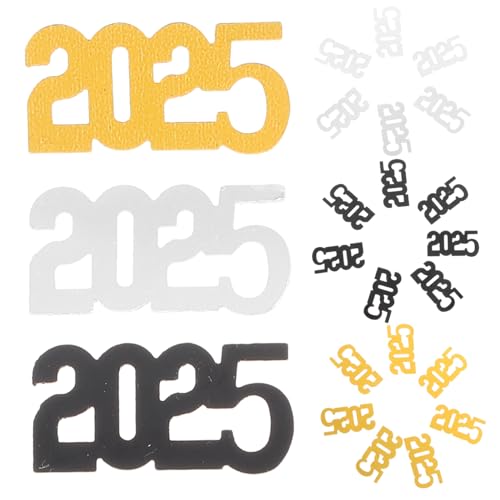 Angoily 3er-pack Neujahrskonfetti -pailletten Frohes Neujahrsfeiernstischdekoration Zeichen Der Abschlussfeier Partyzubehör Für Die Abschlusssaison Konfetti Für Den Abschluss Papier Angoily 3er-pack Neujahrskonfetti -pailletten Frohes Neujahrsfeiernstischdekoration Zeichen Der Abschlussfeier Partyzubehör Für Die Abschlusssaison Konfetti Für Den Abschluss Papier von Angoily