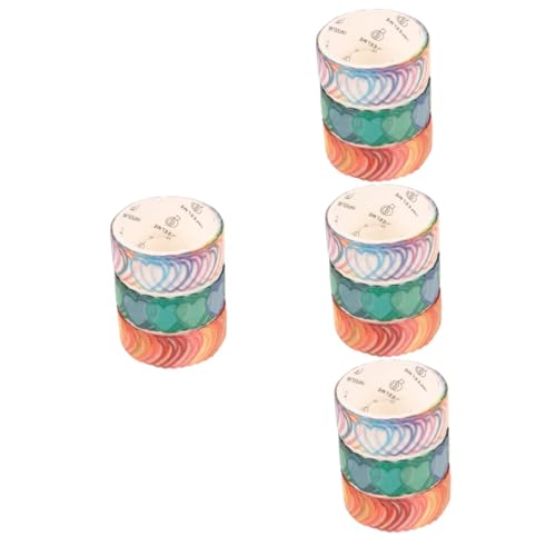 Angoily 4 Sätze Confession Poetry Tape Für Scrapbooking Sticky Journal Notebook Selbstklebendes Dekoratives Washi Tape Bastelband Planer Washi Tape Farbiges Malerband 3 Rollen * 4 Angoily 4 Sätze Confession Poetry Tape Für Scrapbooking Sticky Journal Notebook Selbstklebendes Dekoratives Washi Tape Bastelband Planer Washi Tape Farbiges Malerband 3 Rollen * 4 von Angoily