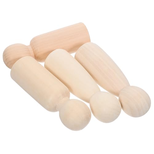 Angoily 4 Stück Puppenspielzeug Aus Holz Leute Aus Holzpflock Dekorative Holzpflockfiguren Unfertige Peg -leute Holzhandwerk Holzfiguren Holzdekoration Beige Angoily 4 Stück Puppenspielzeug Aus Holz Leute Aus Holzpflock Dekorative Holzpflockfiguren Unfertige Peg -leute Holzhandwerk Holzfiguren Holzdekoration Beige von Angoily