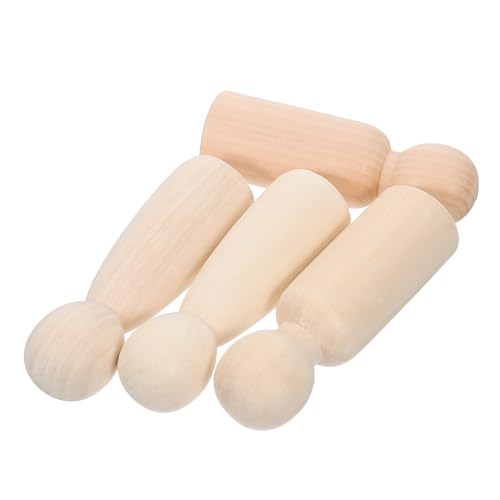 Angoily 4 Stück Puppenspielzeug aus Holz Holzhandwerk Leute aus Holzpflock Holzdekoration Holzfiguren unfertige Peg -Leute dekorative Holzpflockfiguren Beige Angoily 4 Stück Puppenspielzeug aus Holz Holzhandwerk Leute aus Holzpflock Holzdekoration Holzfiguren unfertige Peg -Leute dekorative Holzpflockfiguren Beige von Angoily