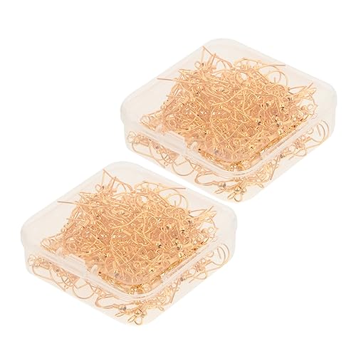 Angoily 400 Stück Diy Ohrhaken Set Langlebige Schmuckzubehör Ohrdraht Haken für Handgefertigte Ohrringe Vielseitig für Damen Schmuckherstellung Modisch und Elegant Angoily 400 Stück Diy Ohrhaken Set Langlebige Schmuckzubehör Ohrdraht Haken für Handgefertigte Ohrringe Vielseitig für Damen Schmuckherstellung Modisch und Elegant von Angoily