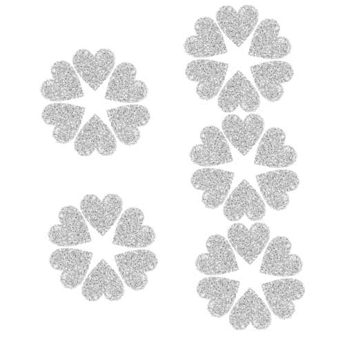 Angoily 5 Sätze Herzform Kleidung Patches Mit Strass Dekorative Applikationen Für Kleidung Zubehör Silberne Herz Patches Einfach Anzubringen Langlebig Und Hautfreundlich 6 Stück * 5 Angoily 5 Sätze Herzform Kleidung Patches Mit Strass Dekorative Applikationen Für Kleidung Zubehör Silberne Herz Patches Einfach Anzubringen Langlebig Und Hautfreundlich 6 Stück * 5 von Angoily