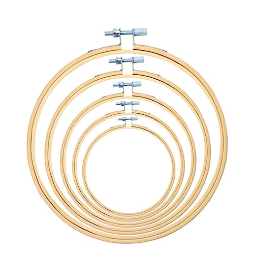 Angoily 5 Teiliges Stick Stretch Set Kreuzstich Kreuzstich Stickrahmen Stichrahmen Massenstickerei Kreis Handarbeit Stichrahmen Kreuzring Nähkreisrahmen Bambus Angoily 5 Teiliges Stick Stretch Set Kreuzstich Kreuzstich Stickrahmen Stichrahmen Massenstickerei Kreis Handarbeit Stichrahmen Kreuzring Nähkreisrahmen Bambus von Angoily