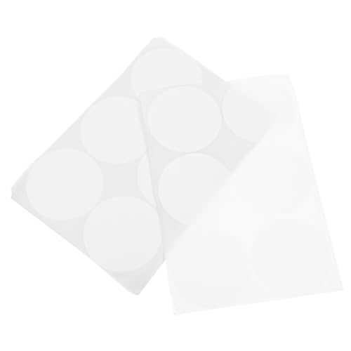 Angoily 50 Blatt Weiße Runde Beschreibbare Klebepunkte aus Kupferdruckpapier Abziehbare Etiketten mit Starkem Halt für Lebensmittelbehälter Umzugskartons Planer Büro und Scrapbooking Angoily 50 Blatt Weiße Runde Beschreibbare Klebepunkte aus Kupferdruckpapier Abziehbare Etiketten mit Starkem Halt für Lebensmittelbehälter Umzugskartons Planer Büro und Scrapbooking von Angoily