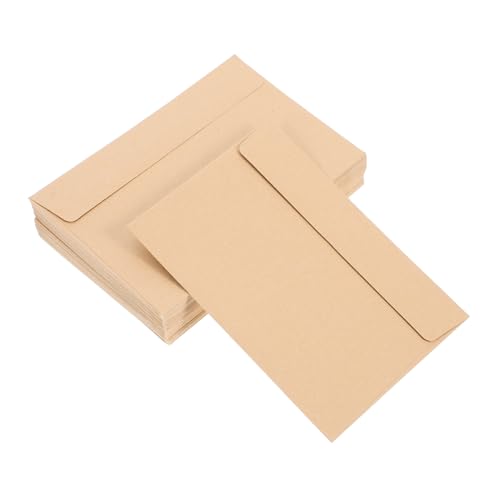 Angoily 50 Stück Dicke Kraftpapier Briefumschläge Selbstklebend Robuste Umschläge für Hochzeitseinladungen Grußkarten Babypartys Dankeskarten Versand Sichere Papierumschläge Angoily 50 Stück Dicke Kraftpapier Briefumschläge Selbstklebend Robuste Umschläge für Hochzeitseinladungen Grußkarten Babypartys Dankeskarten Versand Sichere Papierumschläge von Angoily