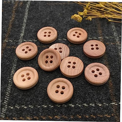 Angoily 50 Stück Holzknöpfe Rund Einfache Holzknöpfe zum Annähen für Kleidung DIY Basteln Vintage Stil Vielseitig Verwendbar für Mäntel Pullover Hüte Schals Zufällige Zufällige Farbe Angoily 50 Stück Holzknöpfe Rund Einfache Holzknöpfe zum Annähen für Kleidung DIY Basteln Vintage Stil Vielseitig Verwendbar für Mäntel Pullover Hüte Schals Zufällige Zufällige Farbe von Angoily