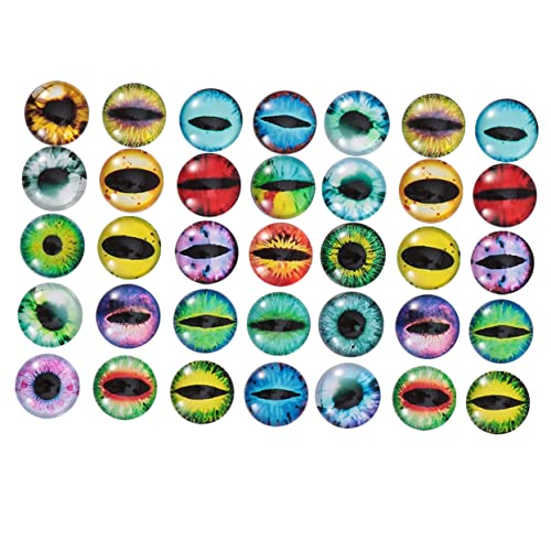 Angoily 50 Stück Runde Tieraugen Cabochons Diy Schmuckzubehör für Bastelarbeiten Scrapbooking und Dekoration Zufälligen Farben Halbkreis Glasmaterial für Projekte Zufällige Angoily 50 Stück Runde Tieraugen Cabochons Diy Schmuckzubehör für Bastelarbeiten Scrapbooking und Dekoration Zufälligen Farben Halbkreis Glasmaterial für Projekte Zufällige von Angoily