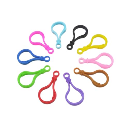 Angoily 50 Stück Teiliges Acryl Schlüsselanhänger in Candy Farben Bunte DIY Hakenclips für Rucksack und Taschenanhänger Vielseitige Karabiner Accessoires für Handwerk und Schlüsselbund Angoily 50 Stück Teiliges Acryl Schlüsselanhänger in Candy Farben Bunte DIY Hakenclips für Rucksack und Taschenanhänger Vielseitige Karabiner Accessoires für Handwerk und Schlüsselbund von Angoily