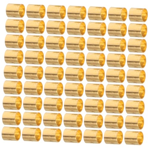 Angoily 500 Stück Kupfer Quetschperlen Crimping Tube Zubehör für Schmuckherstellung Armbänder Ohrschmuck Halsketten Endkappen DIY Basteln Langlebig und Einfach Anzuwenden Angoily 500 Stück Kupfer Quetschperlen Crimping Tube Zubehör für Schmuckherstellung Armbänder Ohrschmuck Halsketten Endkappen DIY Basteln Langlebig und Einfach Anzuwenden von Angoily