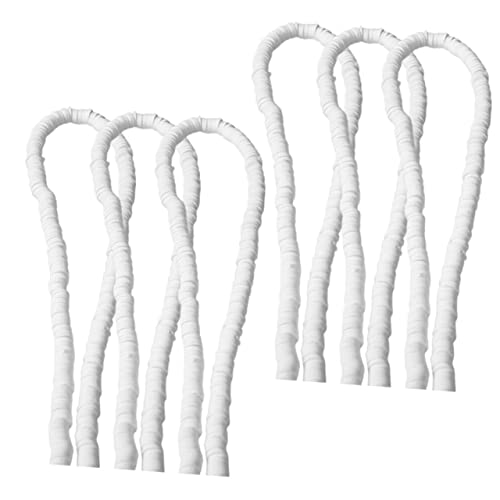 Angoily 6 Saiten Weiches Keramikrohr Lose Perlen Aus Abstandsperle Armband Lose Perlen Spacer-perlen-schmuck Diy Handwerk Charme Schmuckperlen Diy-bastelanhänger Polymer-ton Weiß Angoily 6 Saiten Weiches Keramikrohr Lose Perlen Aus Abstandsperle Armband Lose Perlen Spacer-perlen-schmuck Diy Handwerk Charme Schmuckperlen Diy-bastelanhänger Polymer-ton Weiß von Angoily