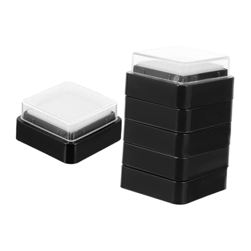 Angoily 6 Stück Teiliges Leere Stempelkissen Wiederverwendbar und Waschbar Diy Blanko Ink Pads für Prägen Scrapbooking Vielseitig Einsetzbar Langlebiges Schwamm Material Angoily 6 Stück Teiliges Leere Stempelkissen Wiederverwendbar und Waschbar Diy Blanko Ink Pads für Prägen Scrapbooking Vielseitig Einsetzbar Langlebiges Schwamm Material von Angoily