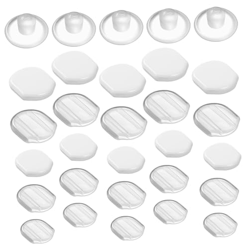 Angoily 60 Stück Ohrclip Kissen Ohrring Pads Bequeme Pads Für Ohrclips Ohrring Stützpatches Ohrclip Ohrring Kissen Pads Ohrclip Verschlüsse Ohren Kieselgel Angoily 60 Stück Ohrclip Kissen Ohrring Pads Bequeme Pads Für Ohrclips Ohrring Stützpatches Ohrclip Ohrring Kissen Pads Ohrclip Verschlüsse Ohren Kieselgel von Angoily