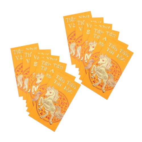 Angoily 60 Stück Teiliges Traditionelle Vietnamesische Rote Umschläge Jahr Des Pferdes Goldene Lunar Year Hong Bao für Neujahrsfeier Geschenkumschläge Groß Angoily 60 Stück Teiliges Traditionelle Vietnamesische Rote Umschläge Jahr Des Pferdes Goldene Lunar Year Hong Bao für Neujahrsfeier Geschenkumschläge Groß von Angoily
